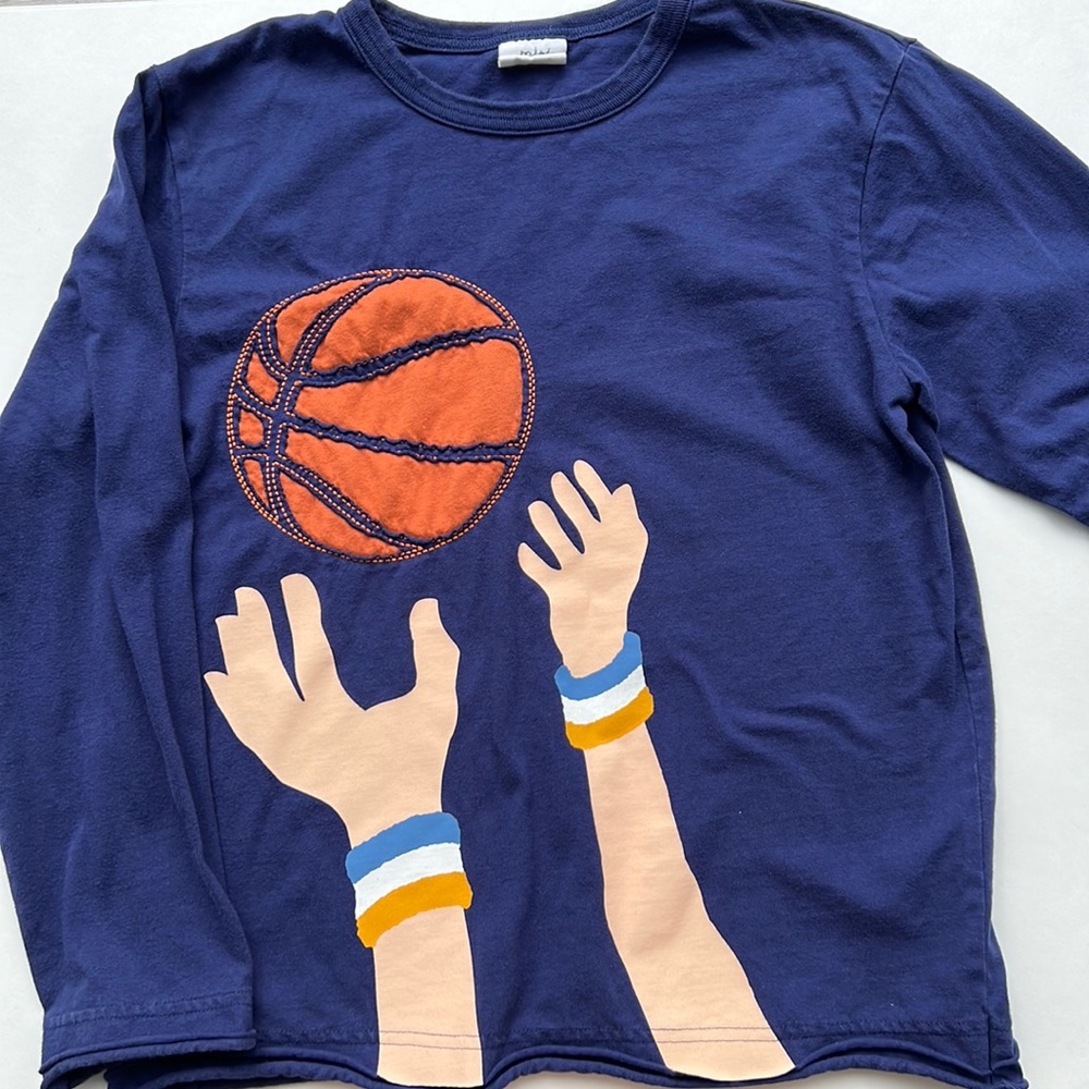 Mini Boden // Basketball Tee 9-10